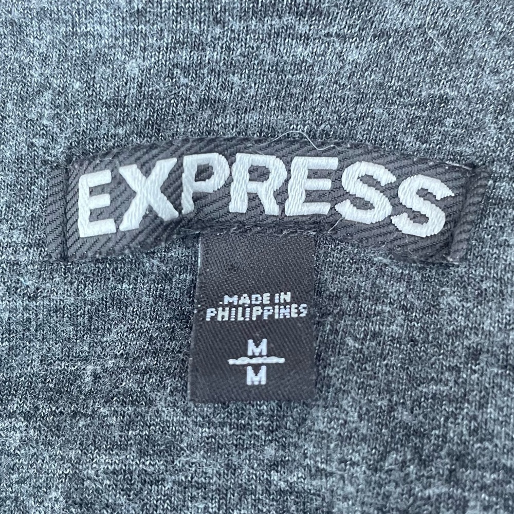 Grey Express ruched-side mini dress / M / Excellent condition - Picture 11 of 13